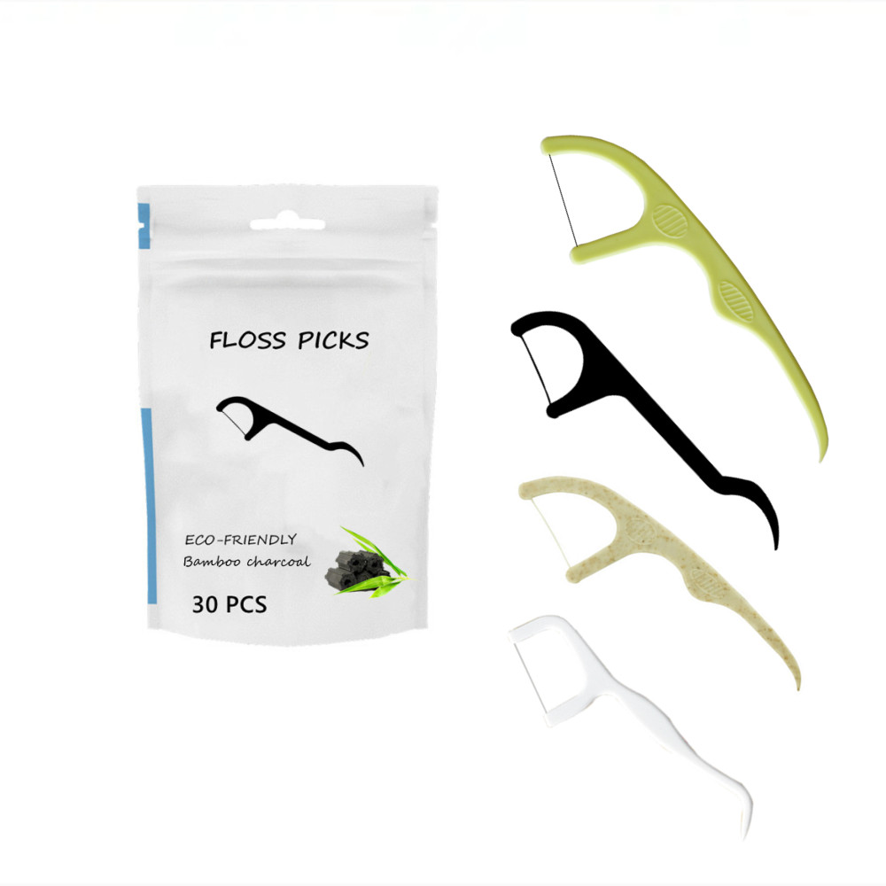 Dental floss picks