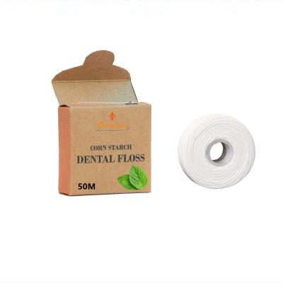 Paper box dental floss